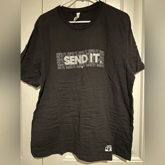 BMW Send it 4GED Black Graphic T-Shirt - Picture 1 of 8